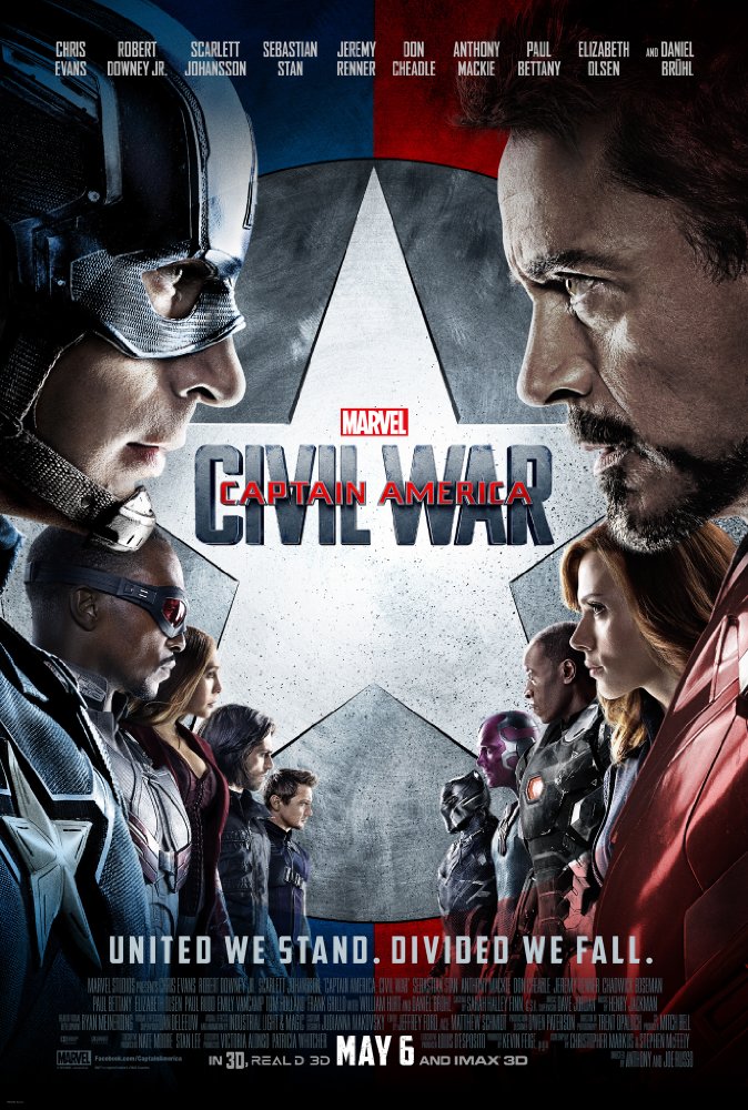 Captain America 3 : Civil War (2016) กัปตัน อเมริกา 3 ศึกฮีโร่ระห่ำโลก Captain America 3 : Civil War (2016) กัปตัน อเมริกา 3 ศึกฮีโร่ระห่ำโลก