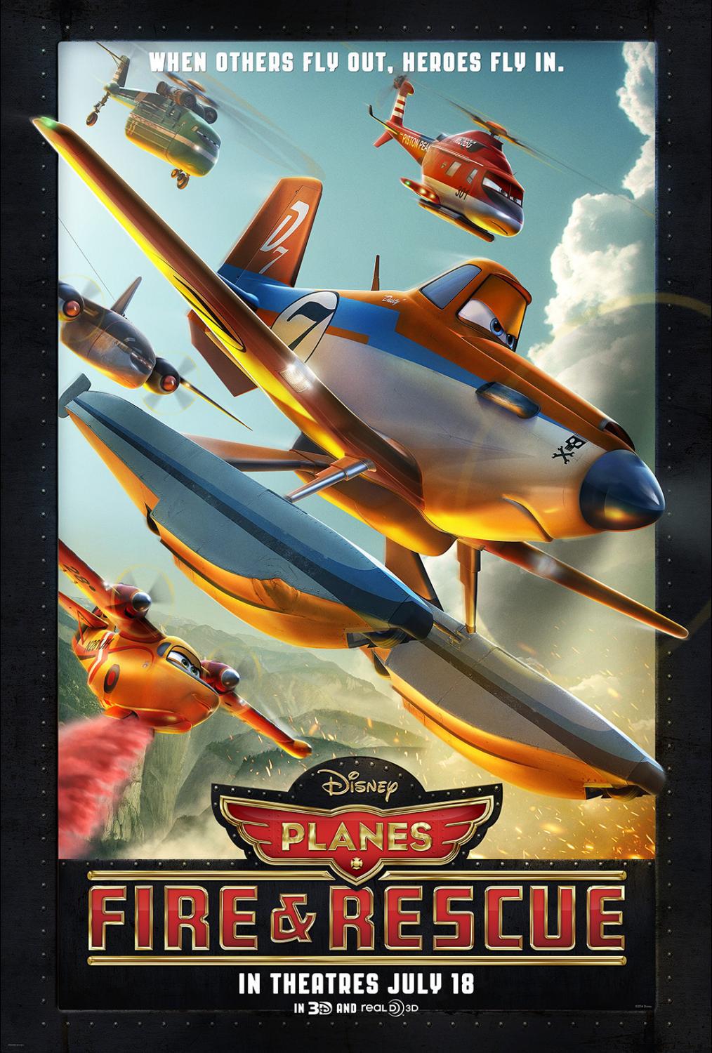 เพลนส์ ผจญเพลิงเหินเวหา Planes: Fire & Rescue (2014)